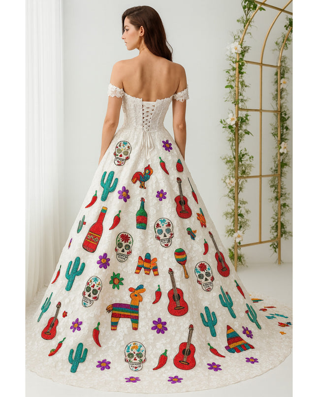 Vestido Tradicional Mexicano 24