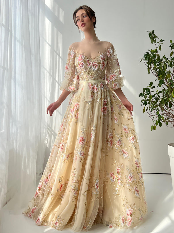 Vestido Largo 216